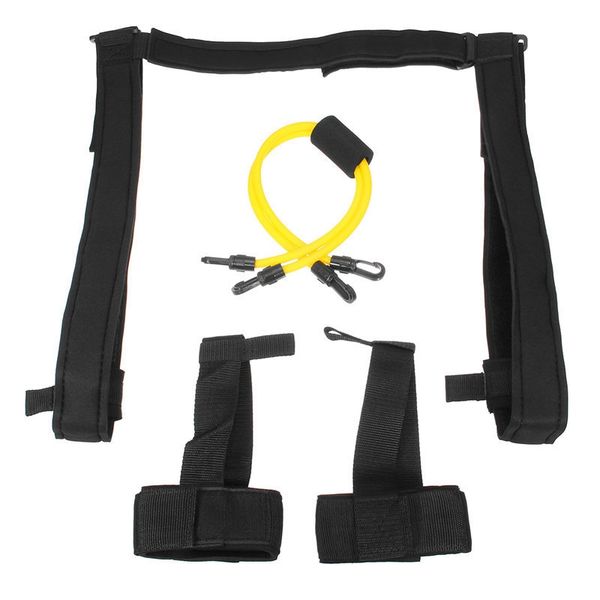 

adjustable swim training resistance belt swimming exerciser belt for leash safety swimming pool tools