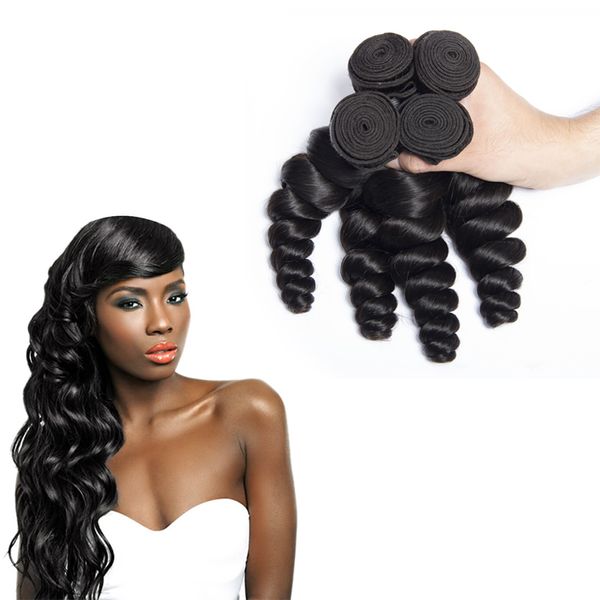 High Quality Brazilian Loose Weave Hair Bundles 8 30 Inch No