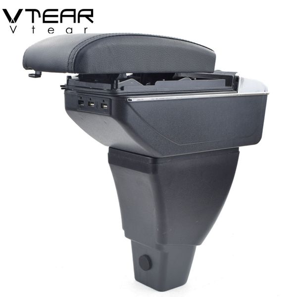 

vtear for scion xb armrest box central store content box cup holder ashtray interior car-styling decoration accessories 04-07