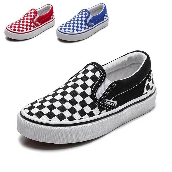 

kids shoes for girls children canvas shoes boys sneakers spring autumn 2019 white short plaid fashion children skate shoe #65 y190525, Black;red