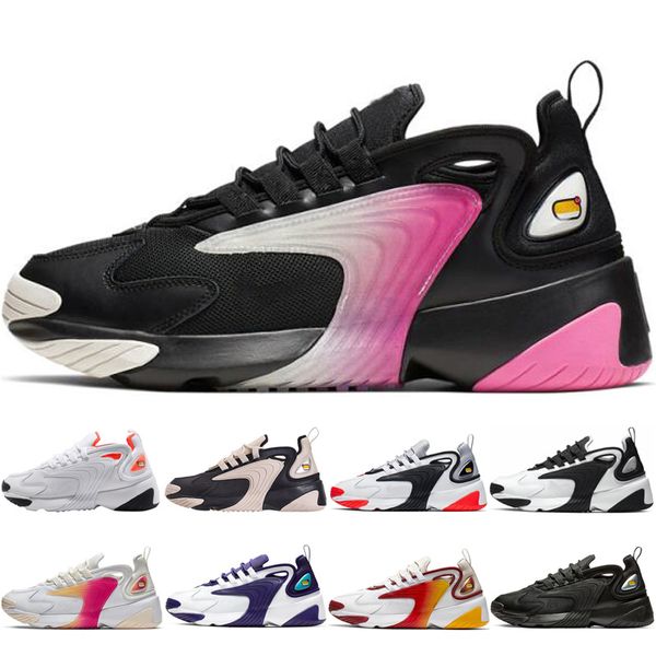 

nike tekno 2k m2k zoom 2020 кроссовки мужчину увеличить 2k m2k tekno для мужских кроссовок бега обуви белых черных сливок сливочного белых ч