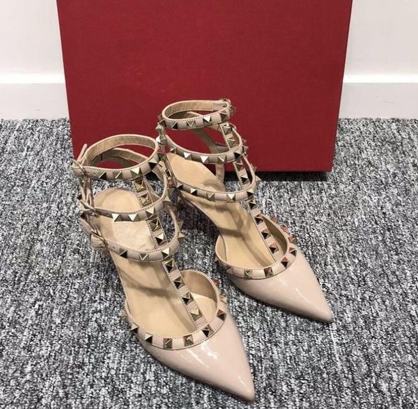 

Горячо! Большой размер 2019 дизайнер 8 см 10 см Гладиатор высокие каблуки Женская обу