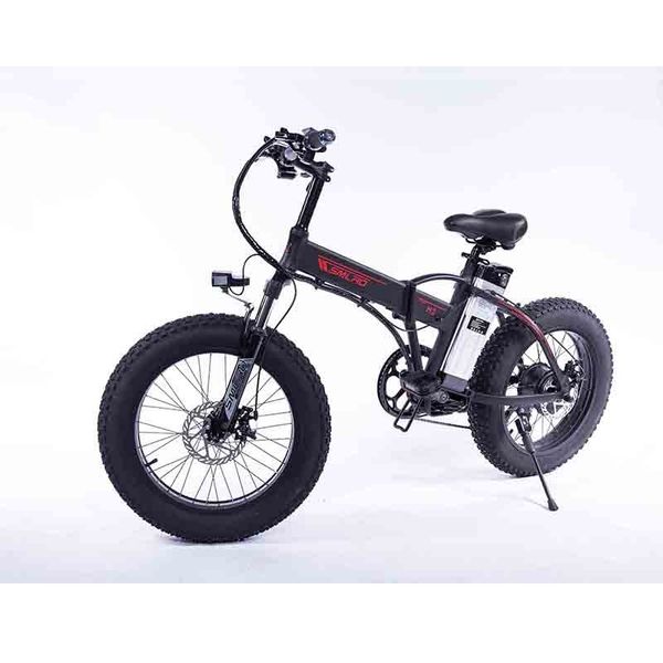 

m2f 20inch foldable electric bicycle fat tire ebike 1000w 13ah 48v battery electric mountain bicycle beach snow 7 speeds, Silver;blue