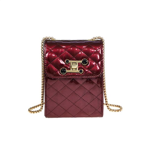 

trend women's shoulder bag fashion slung rhombic pouch