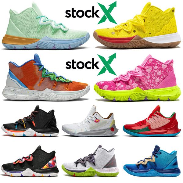 

2020 jumpman kyrie 5 5s stock x men basketball shoes black mamba mentality oreo athletics outdoor mens trainers sports sneakers size 7-12