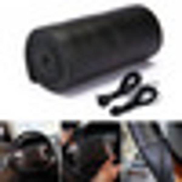 

latest 38cm universal diy cowhide leather car auto steering wheel cover newly