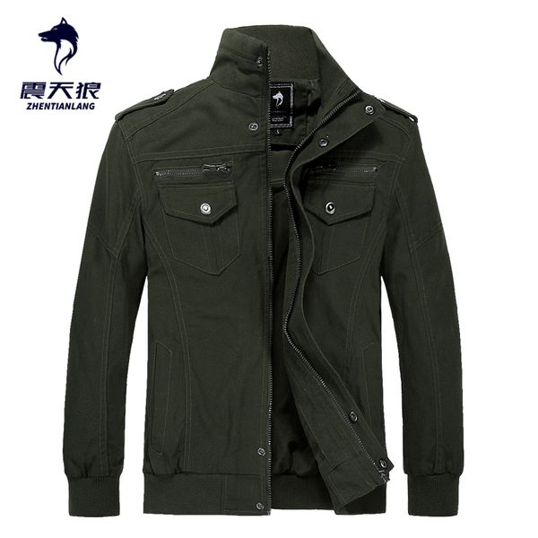 

2020 new spring autumn bomber jacket mens army workout windbreaker tactical mens jackets coats cotton plus size 5xl, Black;brown