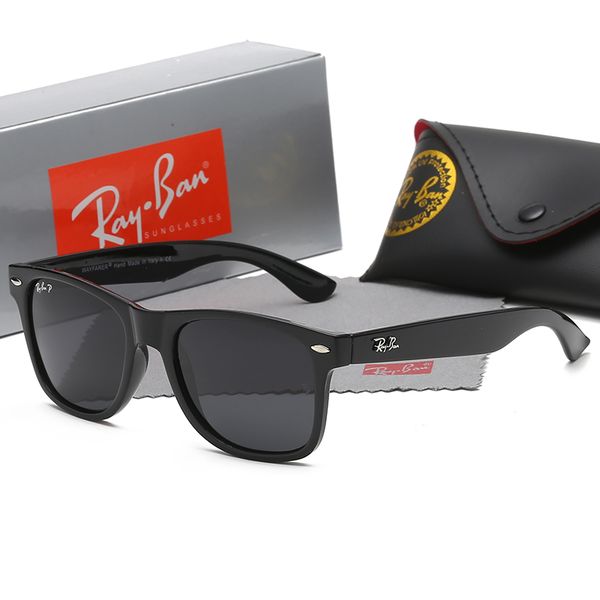 

Высококачественные поляризованные линзы солнцезащитных очков Vintage Pilot Brand Группа UV400 защиты женщин людей Бен Wayfarer очки с футляром и Box