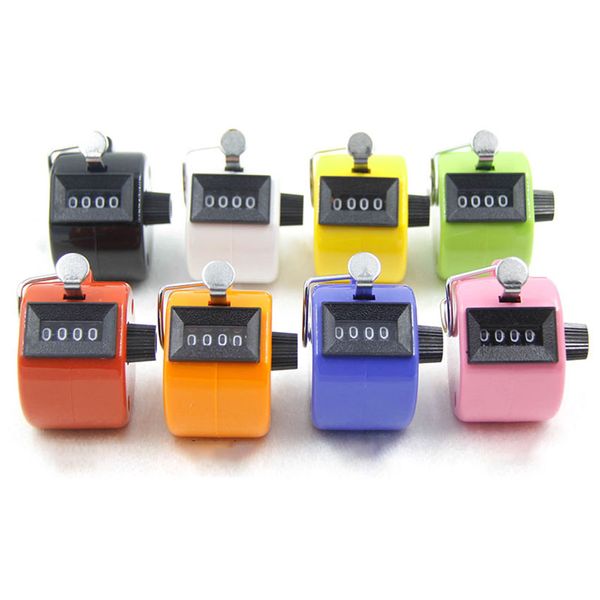 

mechanical digit number counters plastic shell hand finger display manual counting tally clicker timer soccer golf counter