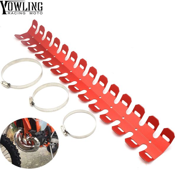 

for sx/xc 65 85 105 150 250 300 400 450 525 exc husaberg motorcycle exhaust muffler pipe leg protector heat shield cover