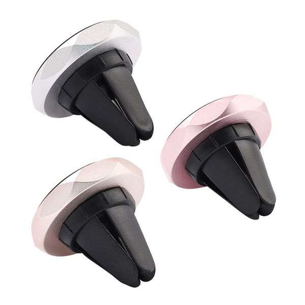 

onleny universal auto phones magnetic car air vent mount holder stand mobile phone accessories silver golden