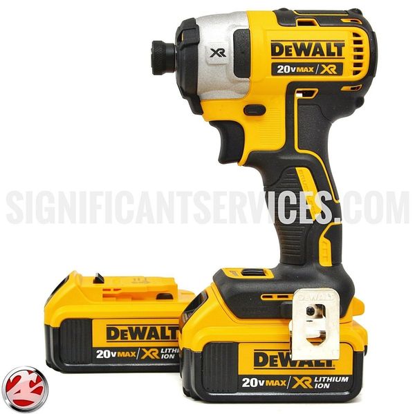 

New DeWALT DCF887B 20V 3 Speed XR Brushless 1/4" Impact Driver 4.0 Ah Batteries