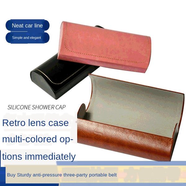 

polyurethane compression durable case sun glasses storage box glasses case, Blue