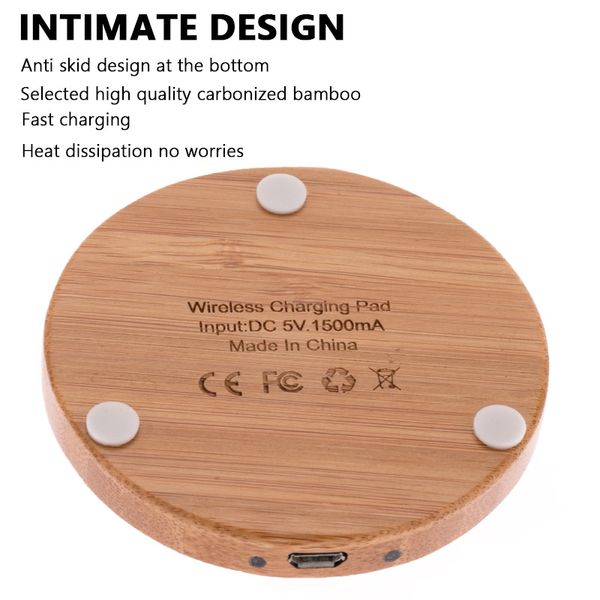 

новй bamboo wood бепѬоводное заѬдное ђѬойво pad 10в и бѬа заѬдка колодки д