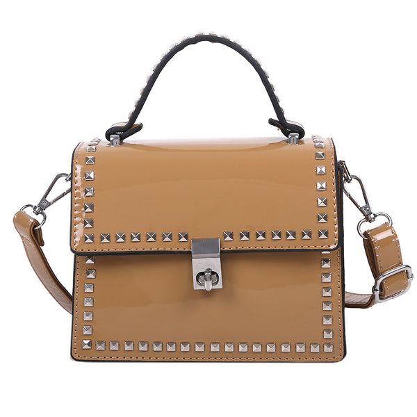 

rivets pu leather women's handbag crossbody bags for women 2020 mini messenger bag sac main femme