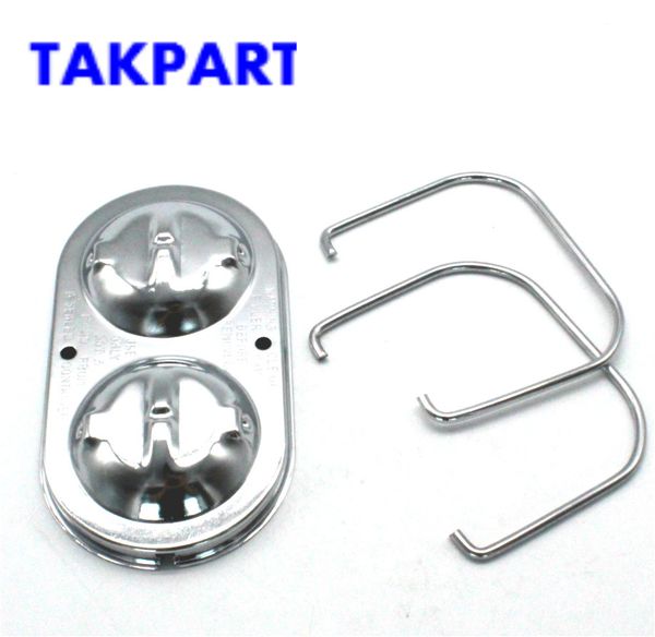 

takpart chrome brake master cylinder cover dual bail brakes for chevy sbc bbc 350 454