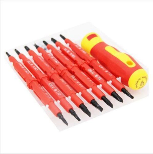 

14 в 1 промышленное оборудование mro tool box nutdrivers 500в insulated набор отверток insulated магнитная головка scewdriver инструменты