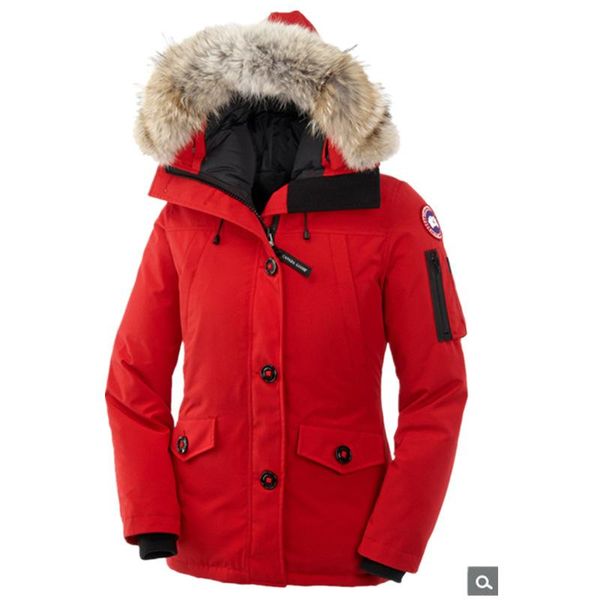 

2019 women down jacket winter coat outdoor canada thick warm de igner jacket goo e ladie windproof hooded femme down parka ize x 2xl