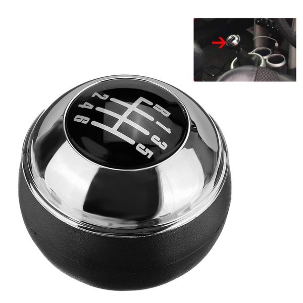 

6 speed car manual gear shift knob lever shifter knob for mini r50 2000-2006 cabrio r52 2002-2008