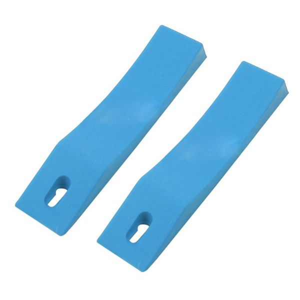 

2pcs portable fixed non slip fitness equipment high elasticity weightlifting training heat resistant silicone dumbbell pad