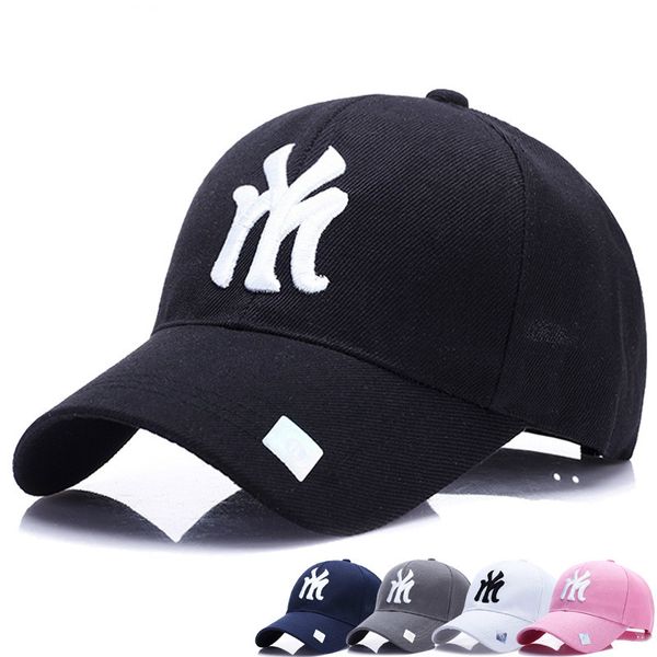 

Новая Бейсболка Новая Мужская Хлопковая Уличная Шляпа NY Вышивка Snapback Модные Спор
