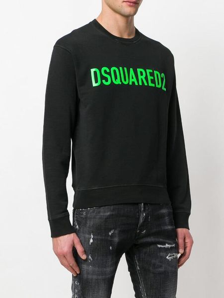 

men's designer hoodies sweatshirts designer pullover sweatshirts brand men pullover long sleeved letter fashion clothes s-xxl, Black
