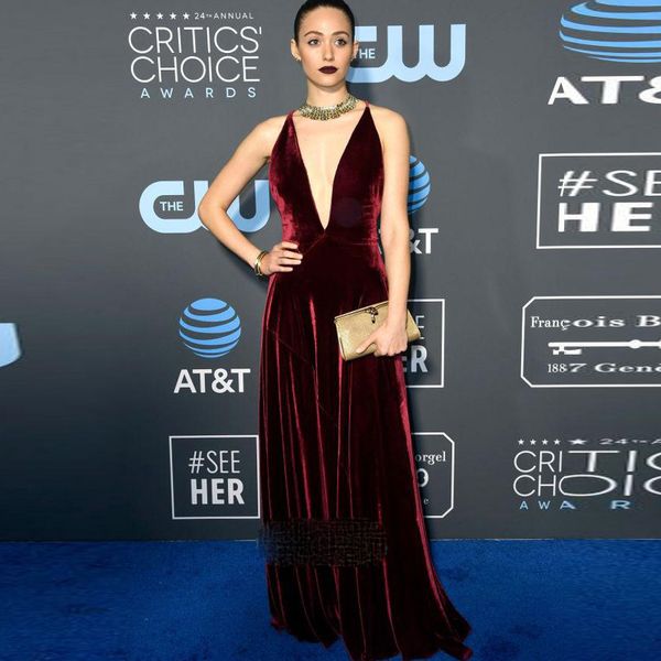 

burgundy velour evening dress deep-v backless prom dress robe soiree islamic dubai kaftan saudi arabic evening gown, Black;red