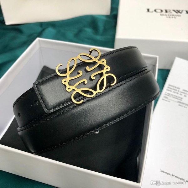 

2020 fashion and casual woman leather belt ladies drill buckle brand designer belt leather for gift, Black;brown