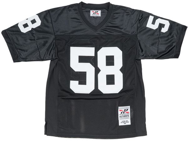 

Any Given Sunday Football Jersey Luther Shark Lavay Movie Black the reverse side