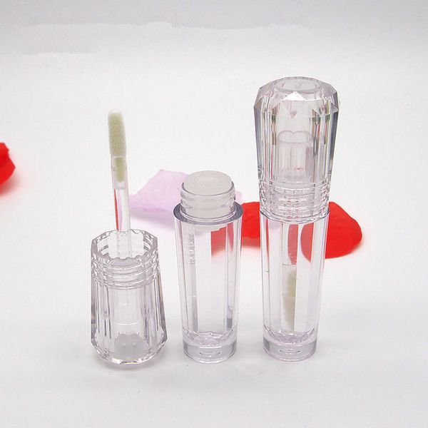 

3ml makeup liquid empty lipstick lip gloss tubes transparent cosmetic packaging container f3220