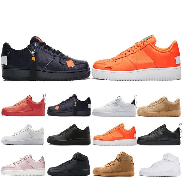 

trainers 1s dunk utility classic skateboard casual shoes high low cut green triples white black wheat men women sports sneakers shoes