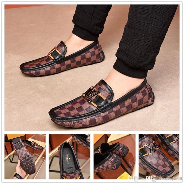 

newst iduzi новый стиль черные кожаные мужские заклепки мокасины дизайнеры мода slip-on мужские туфли ручной работы мужчин курение обувь пов, Black