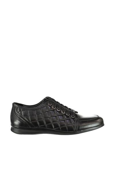

derimod genuine leather black men 's shoes