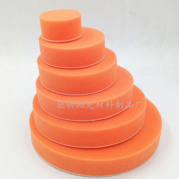 

производители прямых продаж автомобиль красоты воск полировки губка колеса 2/3/4/5/6/7 дюймов плоский самоклеящийся круг губки