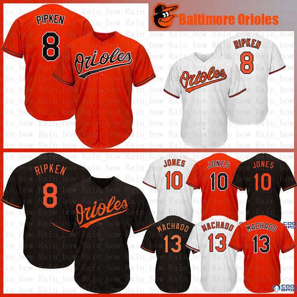 

New baltimore 8 cal ripken jr oriole ba eball jer ey 10 adam jone 12 roberto alomar 13 machado jer ey