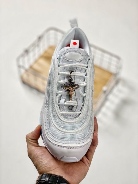 

2020 new og inri running shoes boy mens womens 97s cushion white blue sneakers athletic designers sports outdoor sneakers trainers shoes, White;red