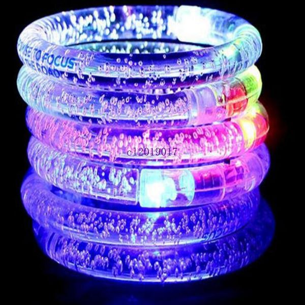 150 pcs Lumineux Decoração Braçadeiras Noite Reflexivo Pulseira LED Bracelet Brilho no Partido Escuro Suprimentos Eventos Favores