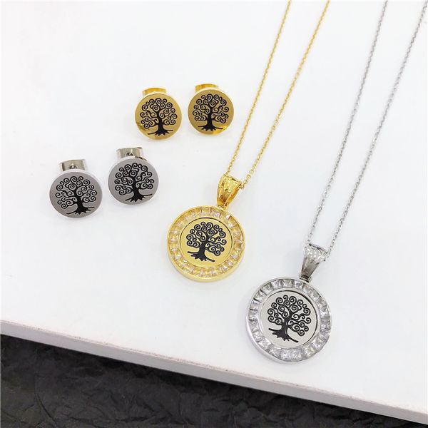

new lucky fatima hamsa hand initial necklace earings tassels pendants for women gold silver color chain fashion jewelry sets