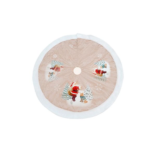 

christmas tree dress printing market christmas tree stand skirt 98cm flannelette l floor mat party decor