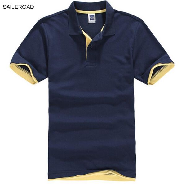 

новый плюс размер марка мужские рубашки поло мужчин хлопка с коротким рукавом классический трикотажные топы повседневная стенд воротник мужч, White;black