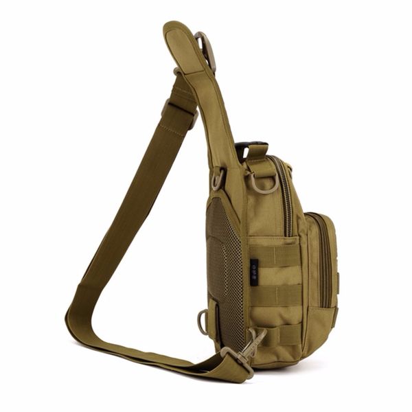 

1000d nylon men tactical travel hiking messenger sling pack chest bag