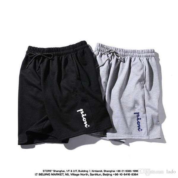 

дизайнерские мужские шорты летний стиль бренд шорты печати мужские повседневные твердые короткие брюки бегуны бренд спортивные короткие брюк, Black