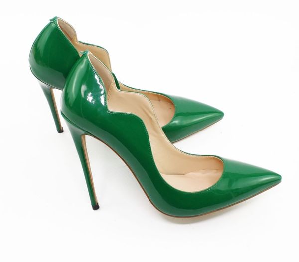 

12cm designer women heels red bottoms pumps high heels black nude pointed toes round red bottom dress wedding shoes 35-44