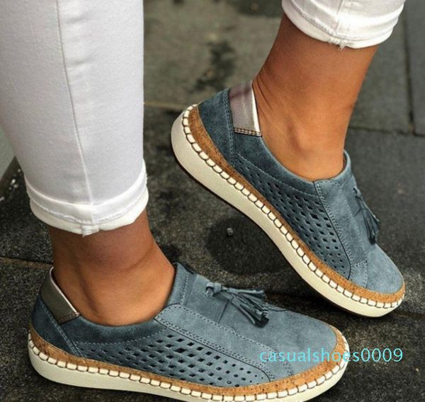 

women designer espadrilles shoes new flat-soled mesh plate-forme loafers shoes fashion breathable platform trainers slip-on shoe 09c, Black