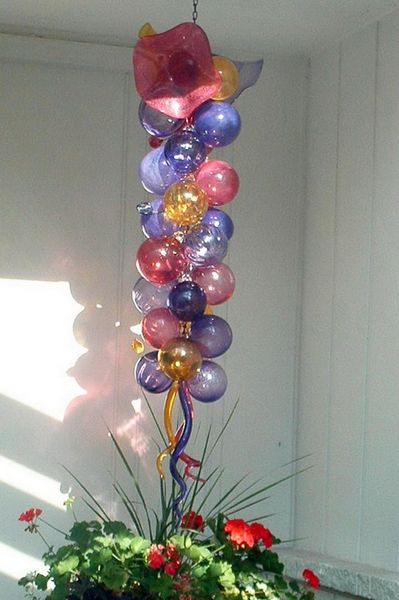 

китай завод рука выдувное стекло чихули люстры верхнее качество боросиликатного стекла подвеска лампы домашнее украшение люстры из муранског