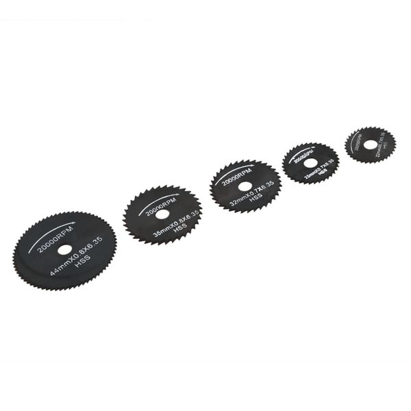 

promotion 6pcs metal hss circular saw blade set cutting discs for dremel rotary tool
