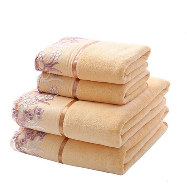 

family couple towel set 1 bath towel + 1 soft comfortable grade men women family bathroom hand