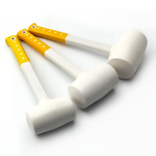 

new removable rubber hammer double face soft tap mallet woodworking hand tools