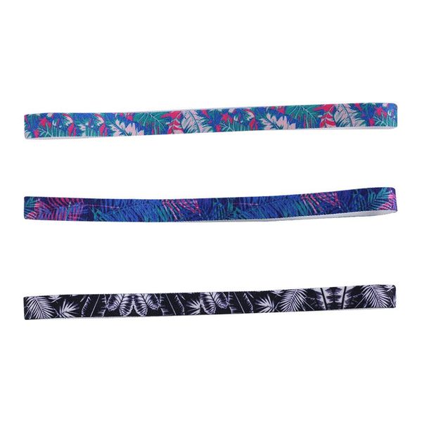 

yoga hair bands women sweatbands anti-slip elastic rubber football running sports headband for men hair accessories head band