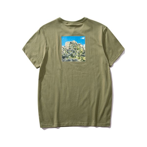 

Face Man Fashion T shirt Hot Summer Designer Breathable Man Tops Breif Style Casual Homme Clothes